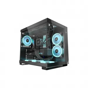 PCCOOLER PC CASING C3T500 ARGB ATX BLACK