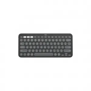 LOGITECH KEYBOARD WIRELESS BLUETOOTH K380S PEBBLE KEYS 2 - TONAL GRAPHITE