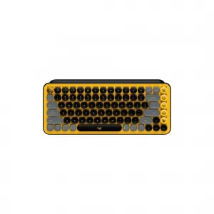 LOGITECH KEYBOARD WIRELESS POP KEYS - BLAST YELLOW