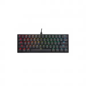 DIGITAL ALLIANCE KEYBOARD GAMING MECA 6 RGB LP BLACK RED