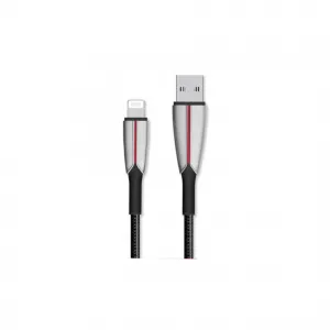 FANTECH KABEL LED LIGHT USB TO IP 2.4A DATA  CHARGER 1.2M KL106