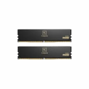 TEAM TCREATE EXPERT RAM LONGDIMM DDR5 32GBX2 PC6000 BLACK