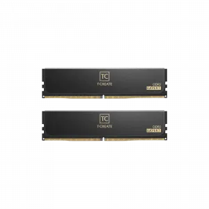 TEAM TCREATE EXPERT RAM LONGDIMM DDR5 32GBX2 PC6400 BLACK