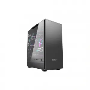 PCCOOLER PC CASING IE200 BLACK