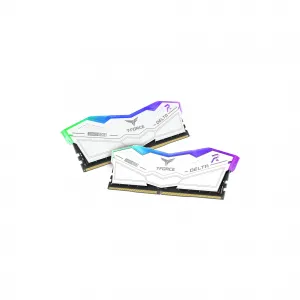 TEAM TFORCE DELTA RAM LONGDIMM DDR5 8GBX2 PC6000 RGB WHITE