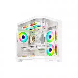 DARKFLASH PC CASING AIGO FT350 WHITE