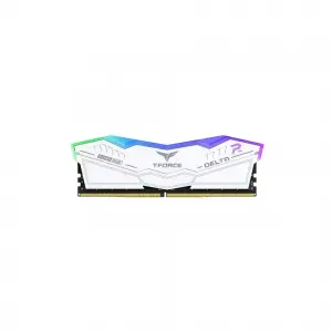 TEAM TFORCE DELTA RAM LONGDIMM DDR5 16GBX2 PC6400 RGB WHITE