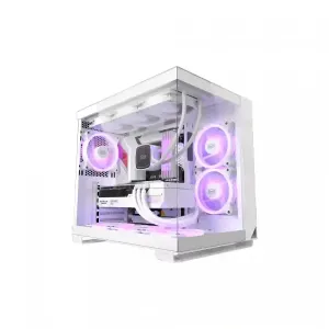 PCCOOLER PC CASING C3T500 ARGB WHITE